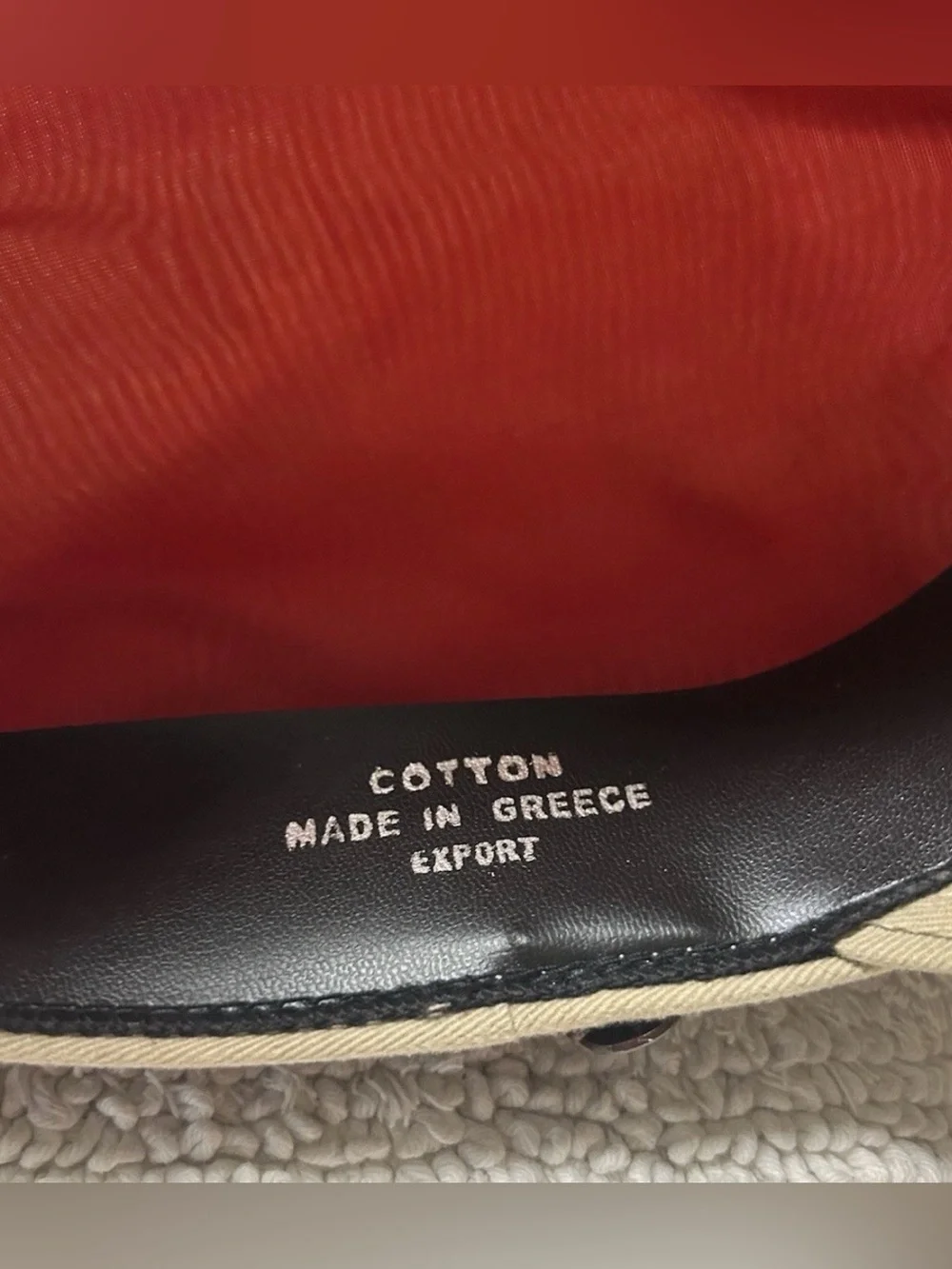 Greek Fisherman's Style Cotton Cap